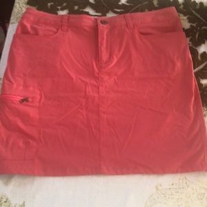 Patagonia Sz 6 Pink Cargo Skirt